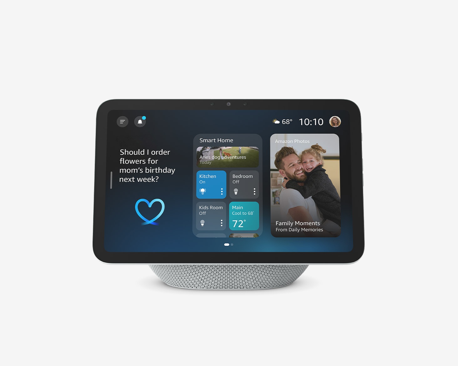 8.7-Inch HD Smart Tablet - Newest Edition with Vibrant Display & Spatial Audio
