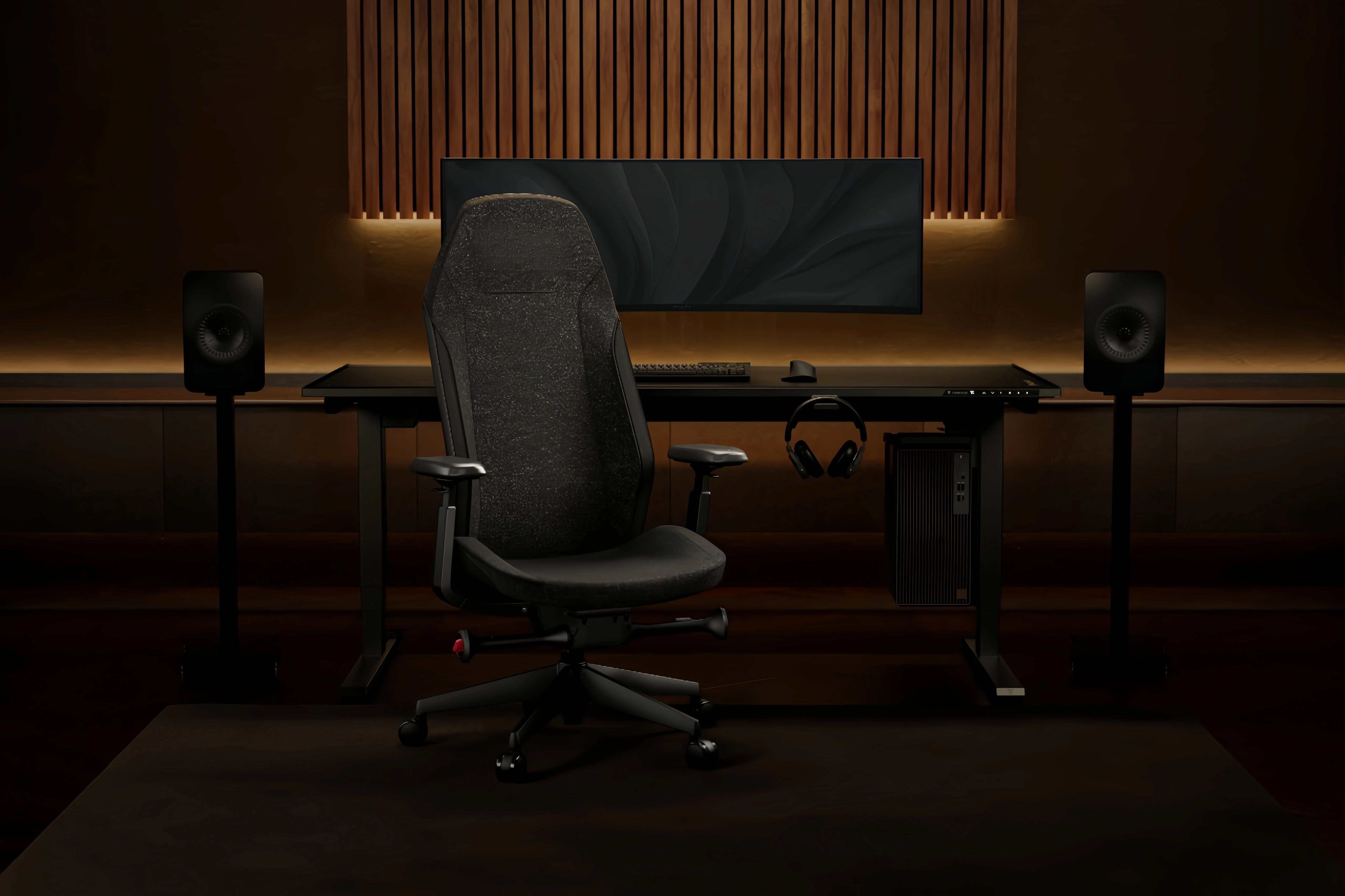Ergonomic Office Chair - Minimalist Aesthetic WFH Desk Chair for Maximum Productivity
