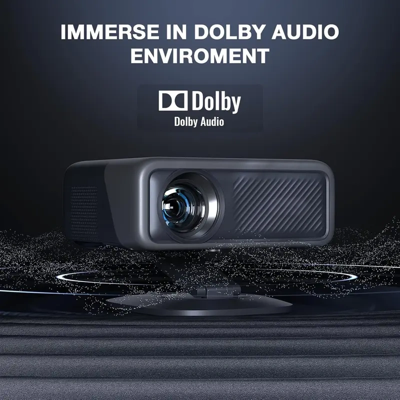 Premium 4K Smart Projector with Instant TOF Auto Focus