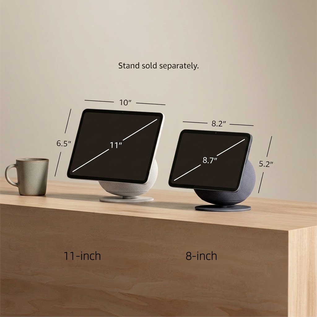 8.7-Inch HD Smart Tablet - Newest Edition with Vibrant Display & Spatial Audio