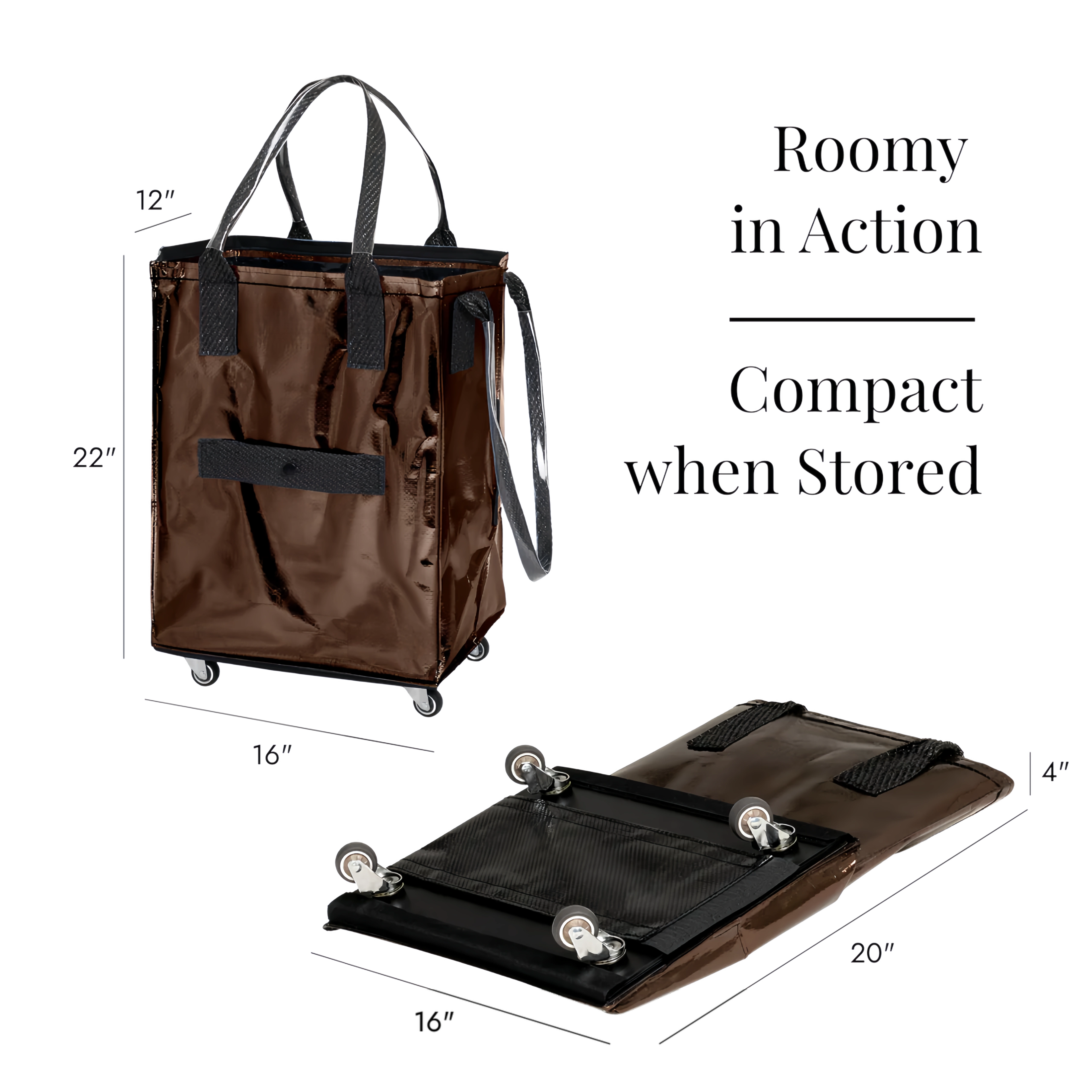 Rolling Tote Bag