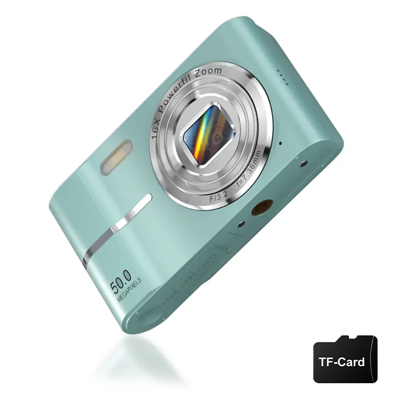 FHD 1080P Digital Camera with 16X Zoom - Portable & Compact
