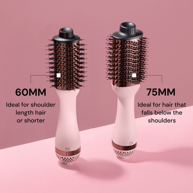 2-in-1 Titanium Blow Dryer Brush