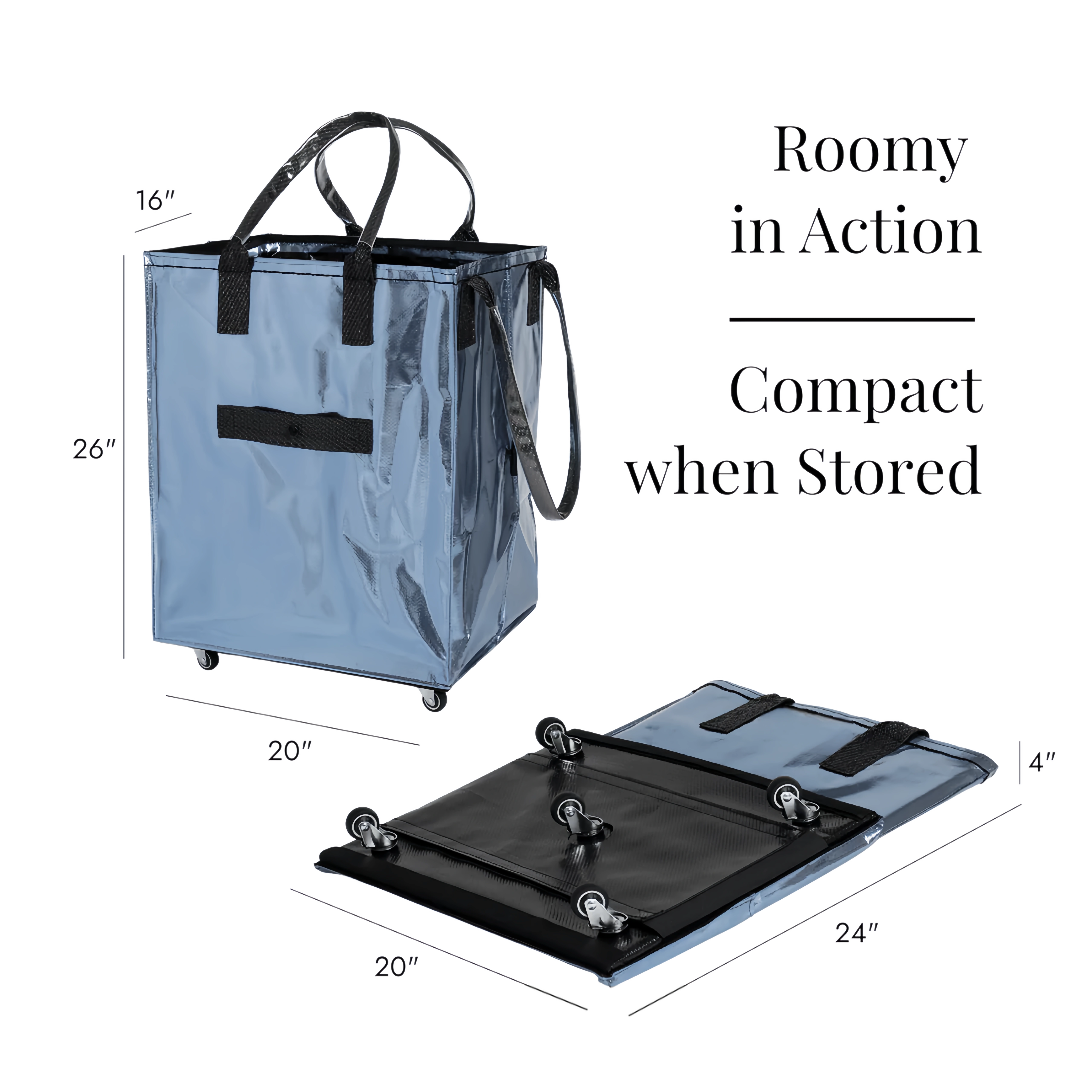 Rolling Tote Bag