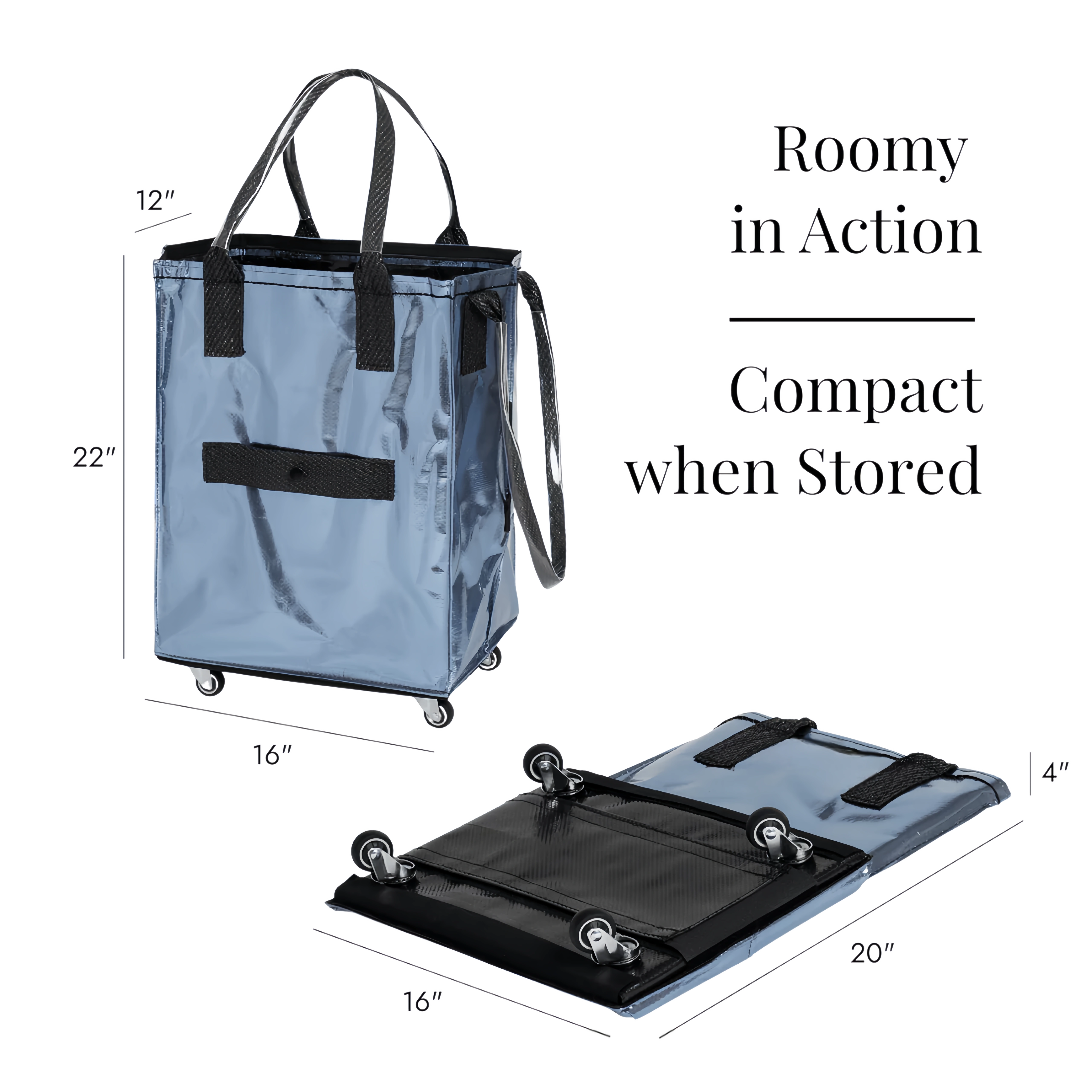 Rolling Tote Bag