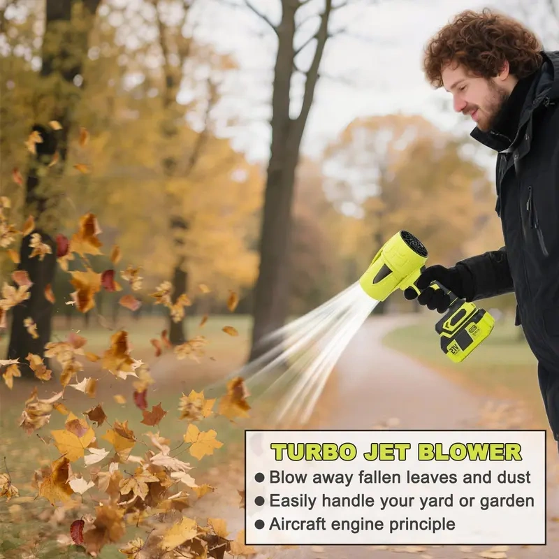 SEESE Cordless Leaf Blower - TurboFan with Battery