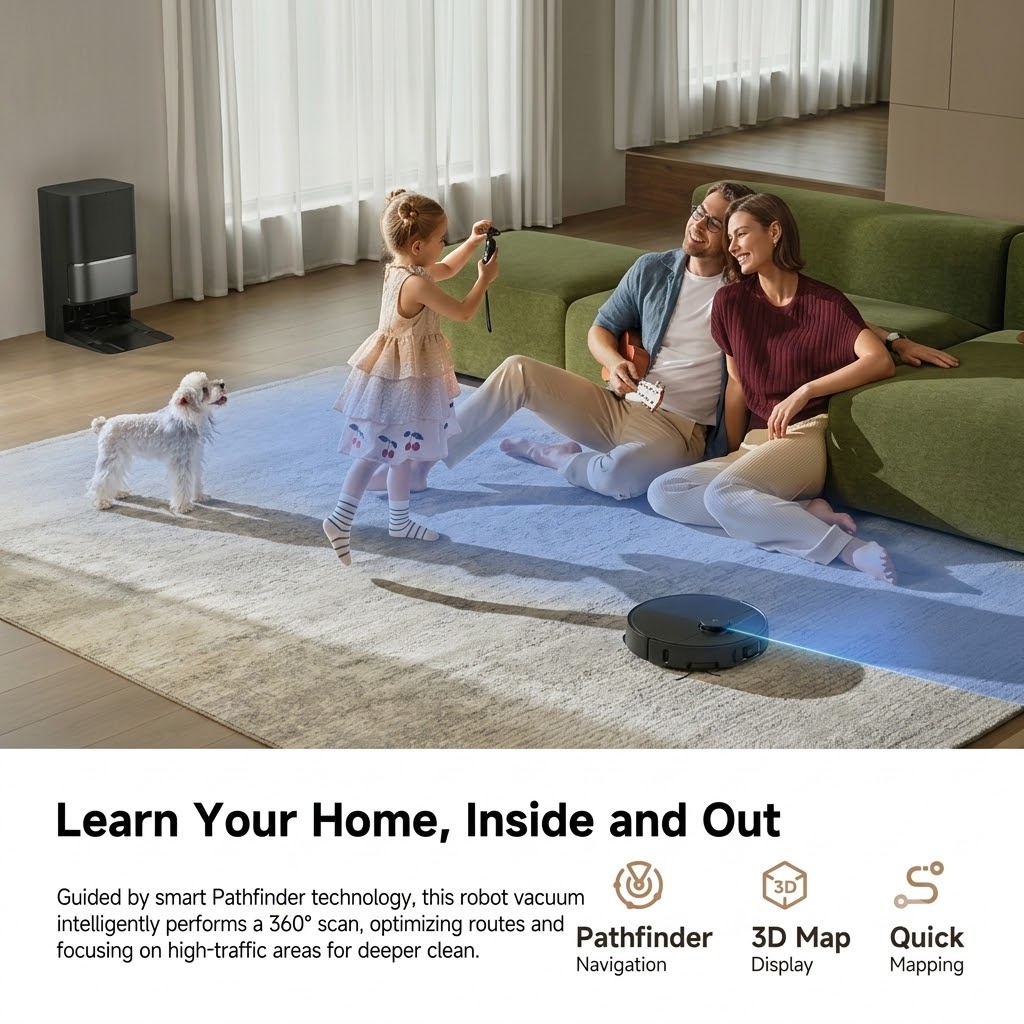 This robot vacuum literally CLIMBS over your mess?! 🤯🤖