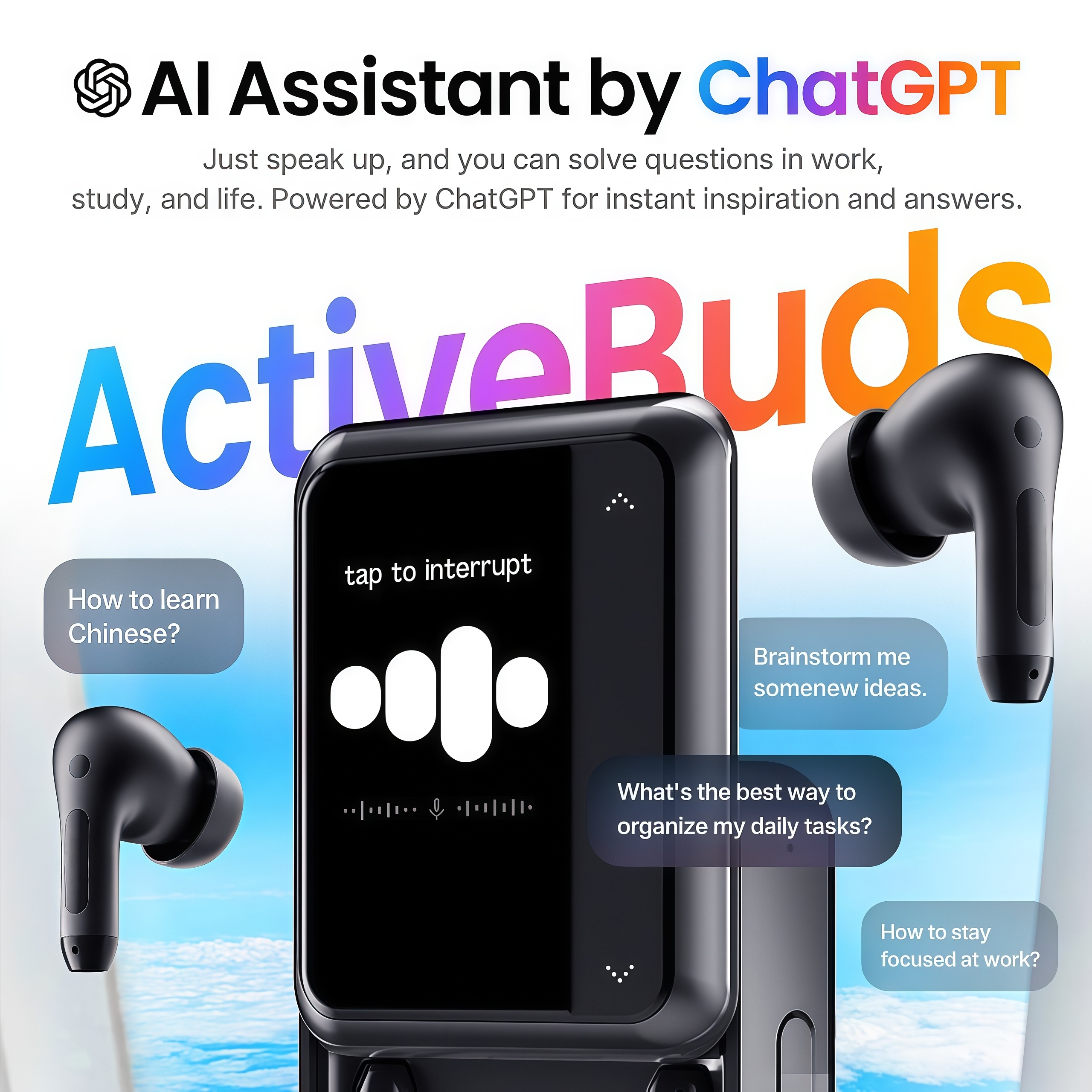 AI-Smart TWS Earbuds