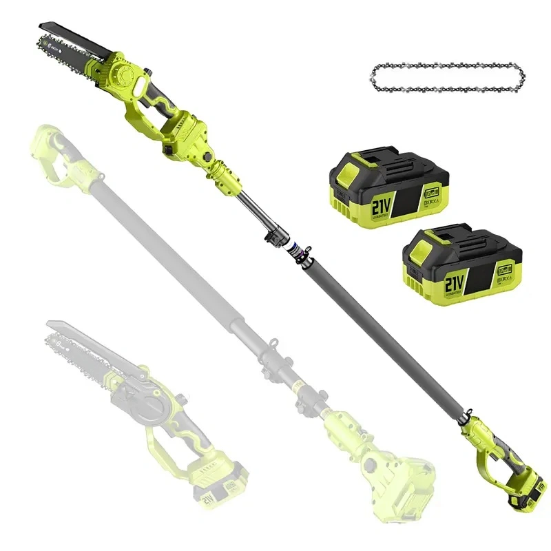 2-in-1 Cordless Pole Saw & 6 inch Mini Chainsaw