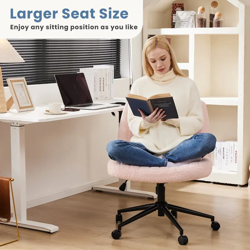 Height Adjustable Criss Cross Chair - Office & Home Use