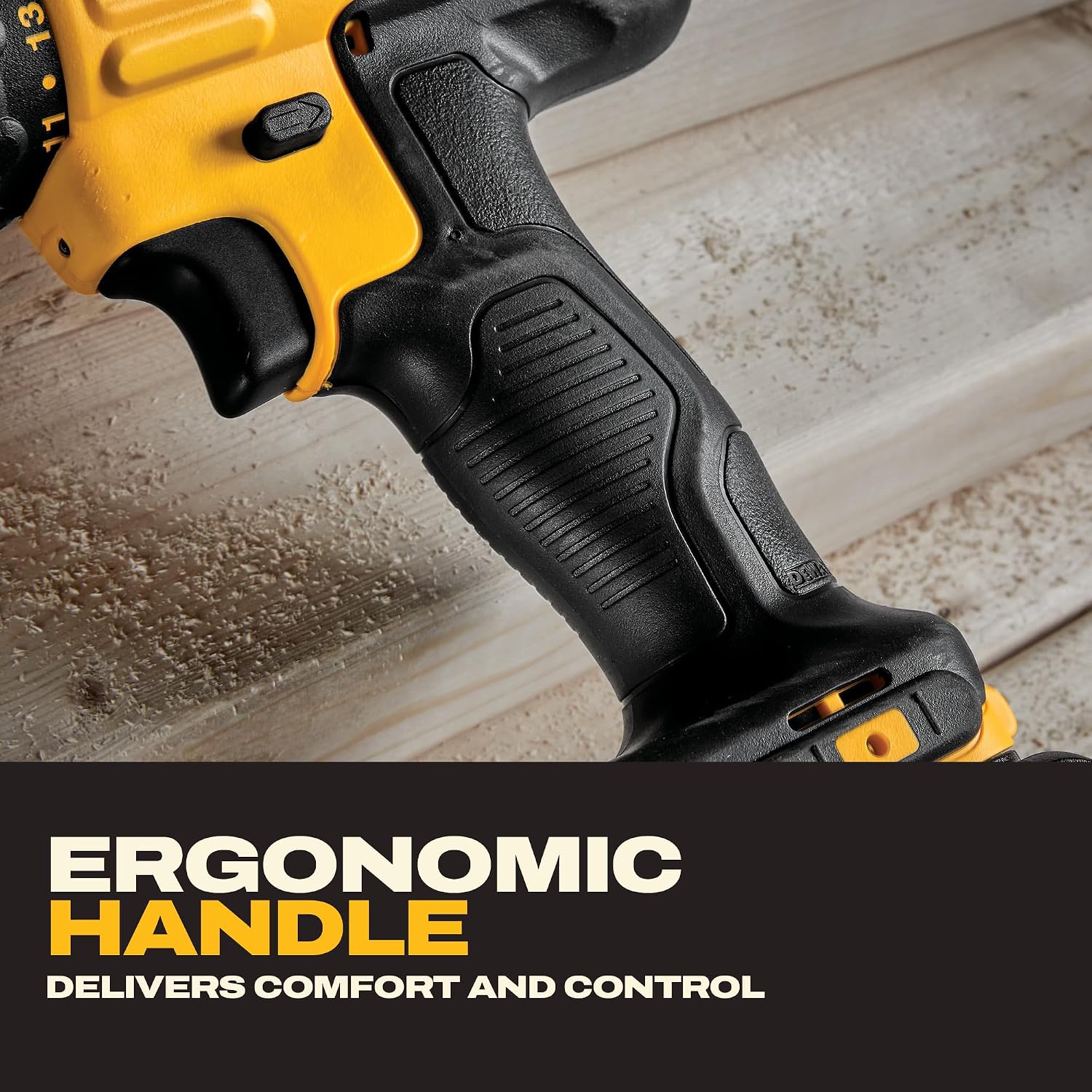 20V Lithium‑Ion Cordless Drill Driver, 2‑Speed 0‑450/1500RPM, 1/2" Ratcheting Chuck, Compact Lightweight Drill for Home DIY & Light Construction, Battery & Charger Included
