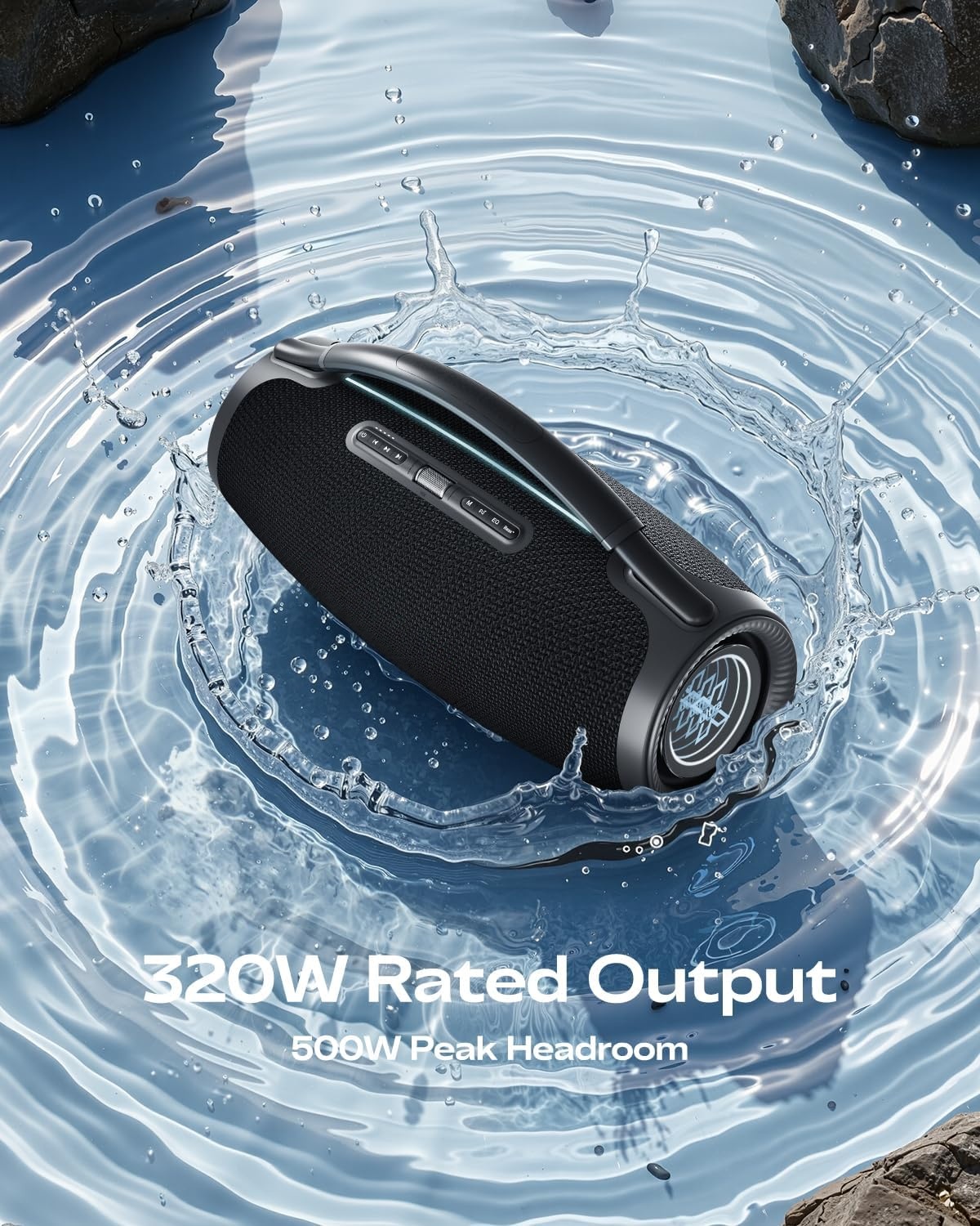 🔥Portable Bluetooth speaker, equipped with a mixer, purchased today with two complimentary microphones🔥