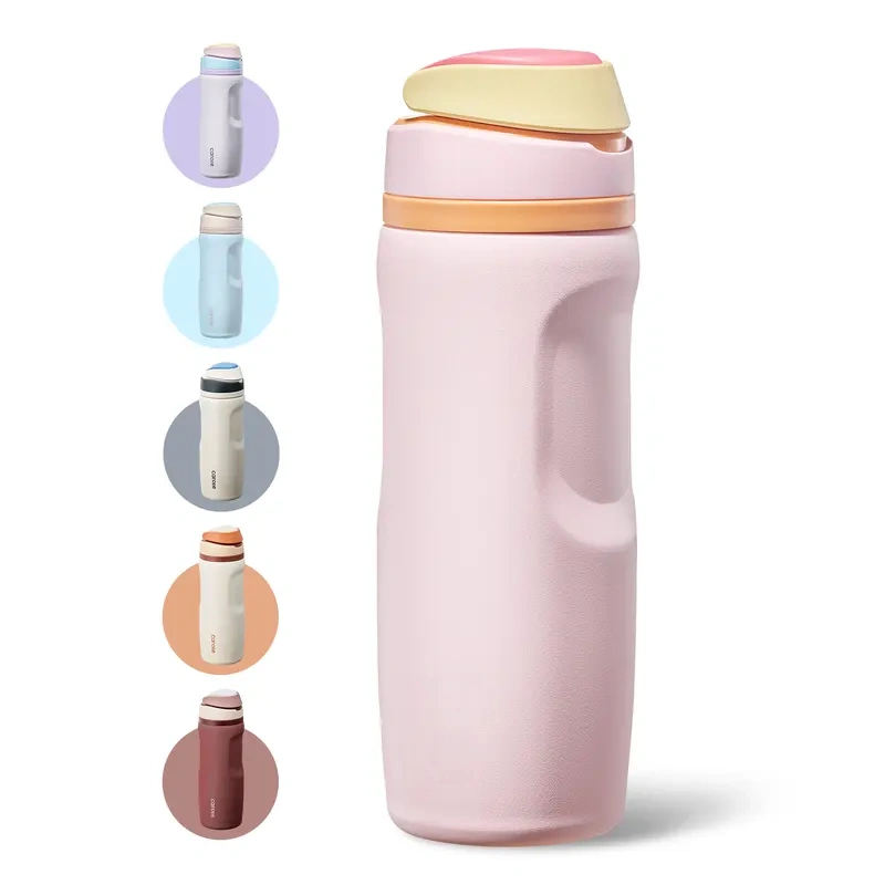 CaroteGo Insulated Water Cup 26oz/32oz Stainless Steel with Straw