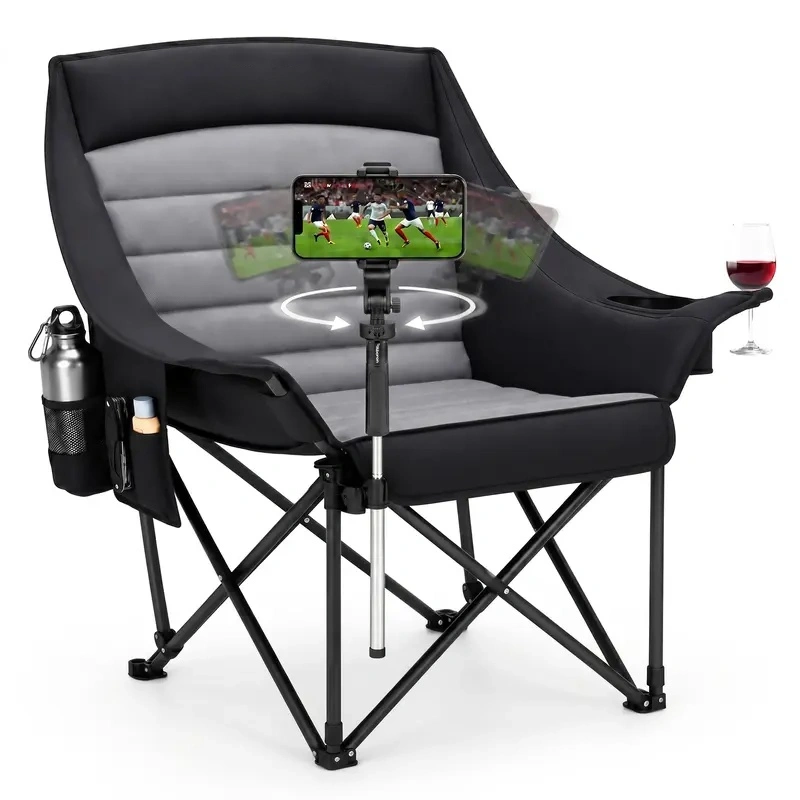MOPHOTO XXL Oversized Rocking Camping Chair - 400 lbs Support