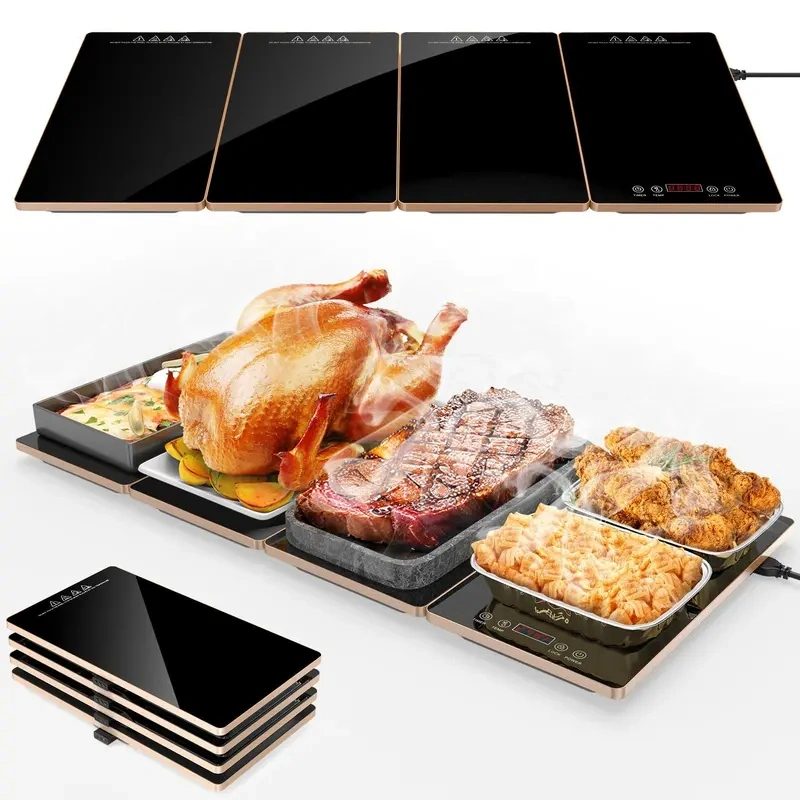FEPPO Electric Warming Tray - 4-in-1 Buffet Food Warmer