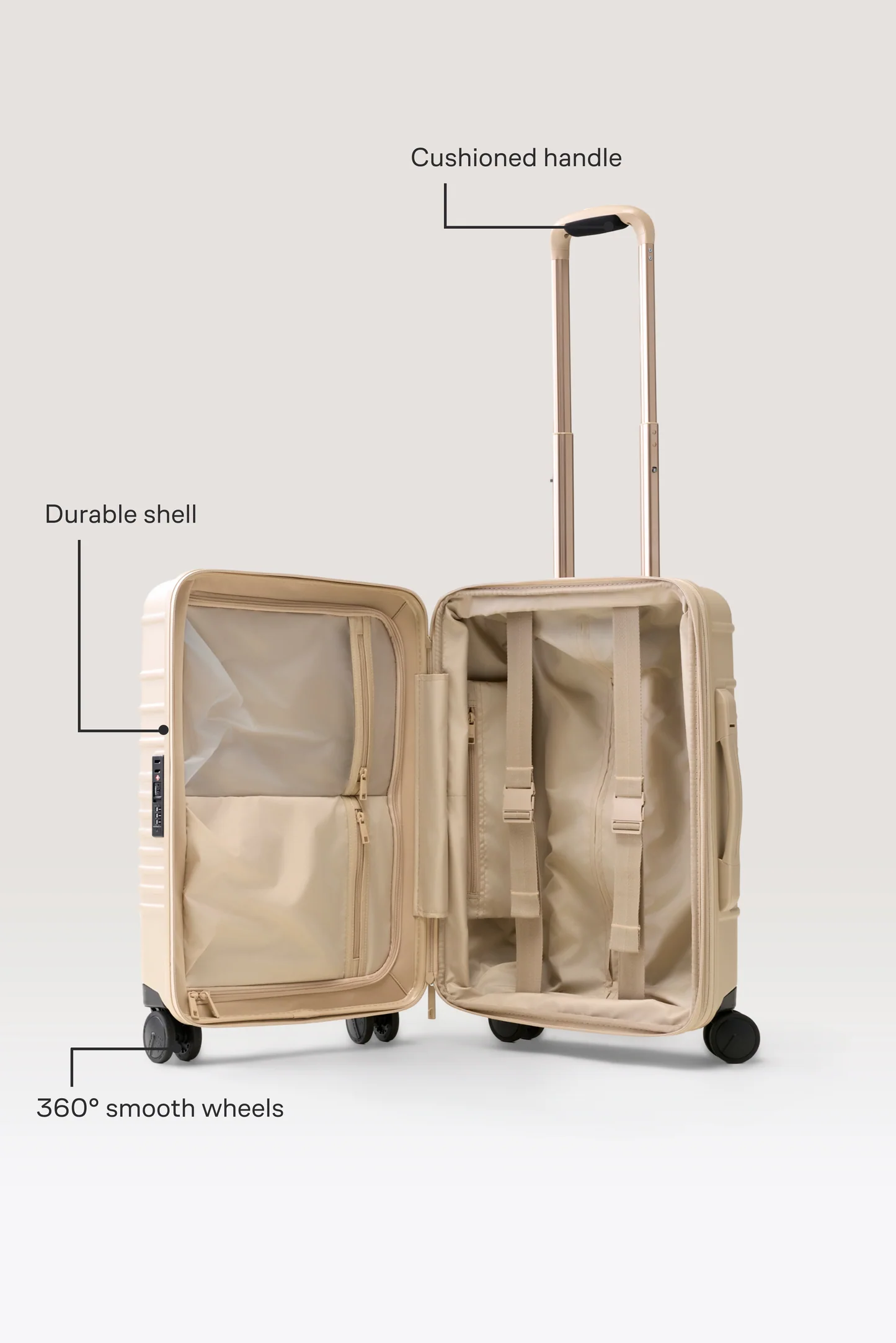 2-in-1 Travel bag luggage set
