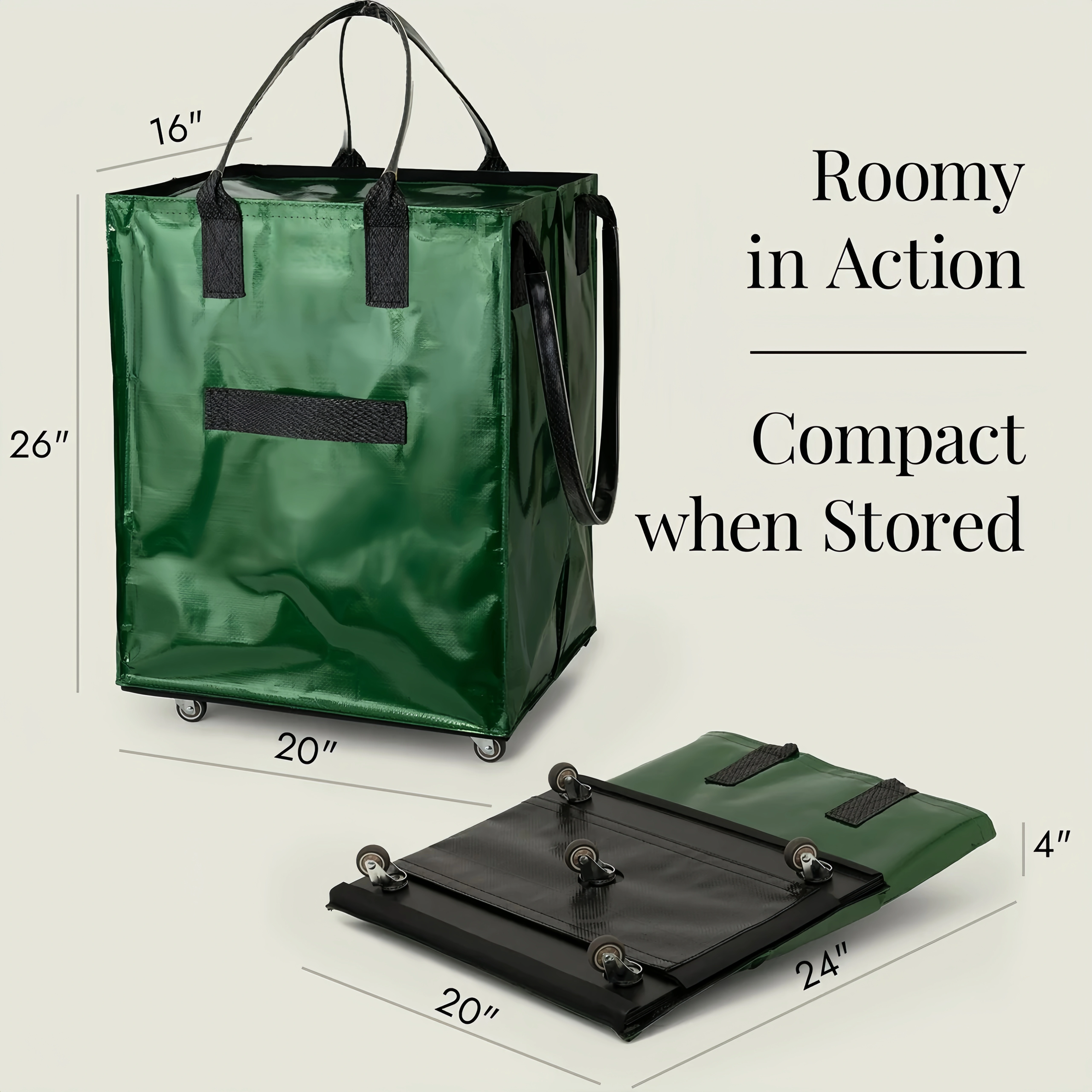 Rolling Tote Bag