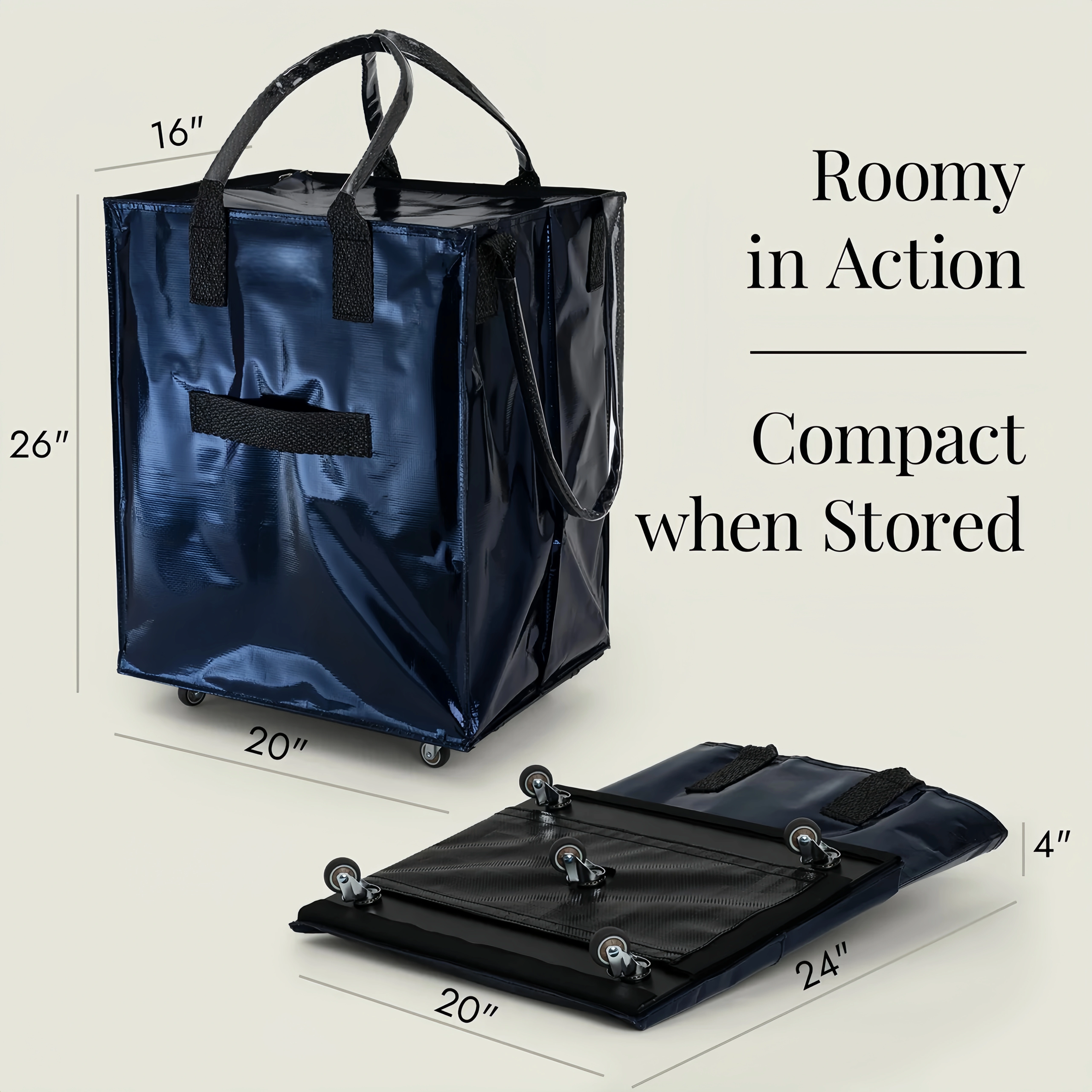 Rolling Tote Bag