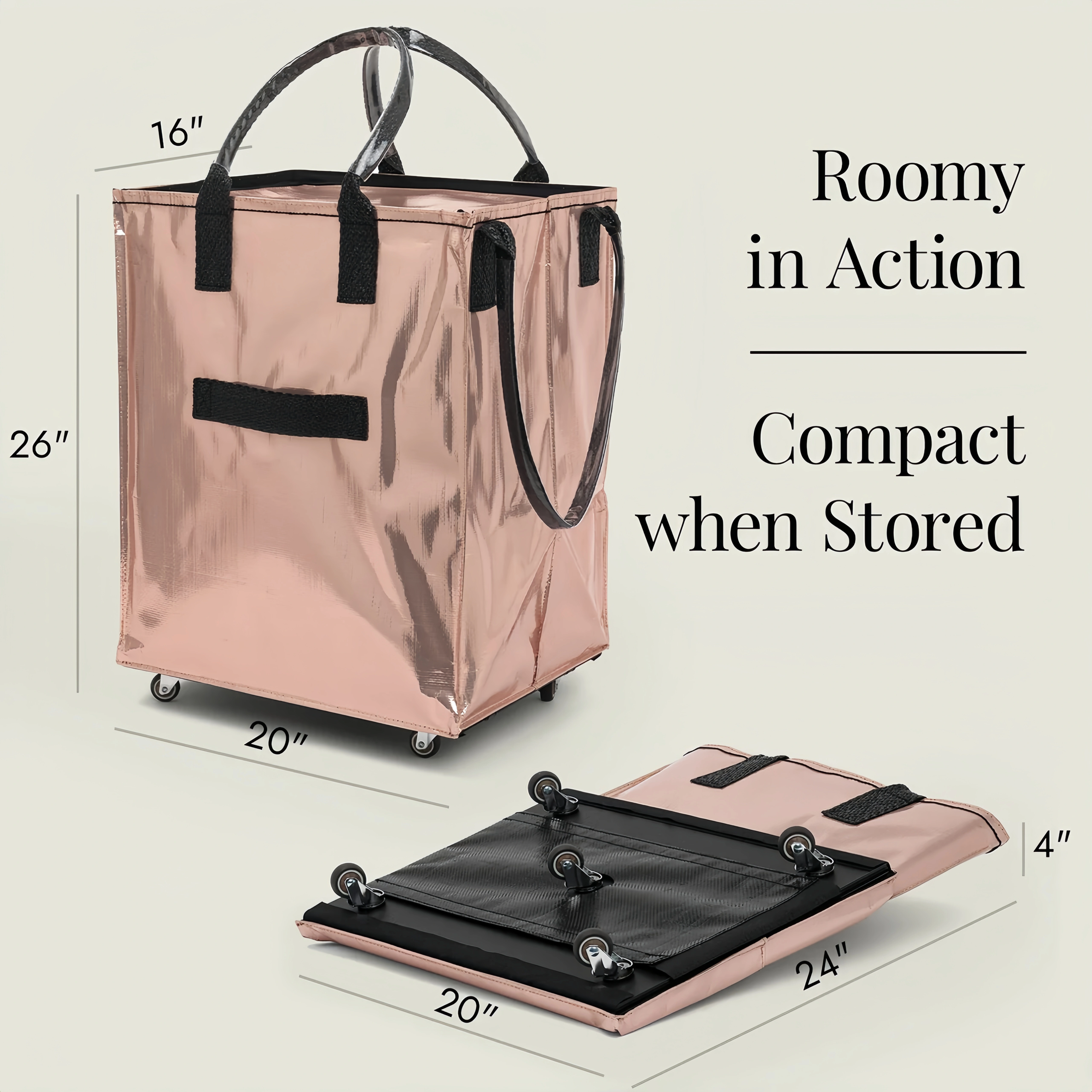 Rolling Tote Bag