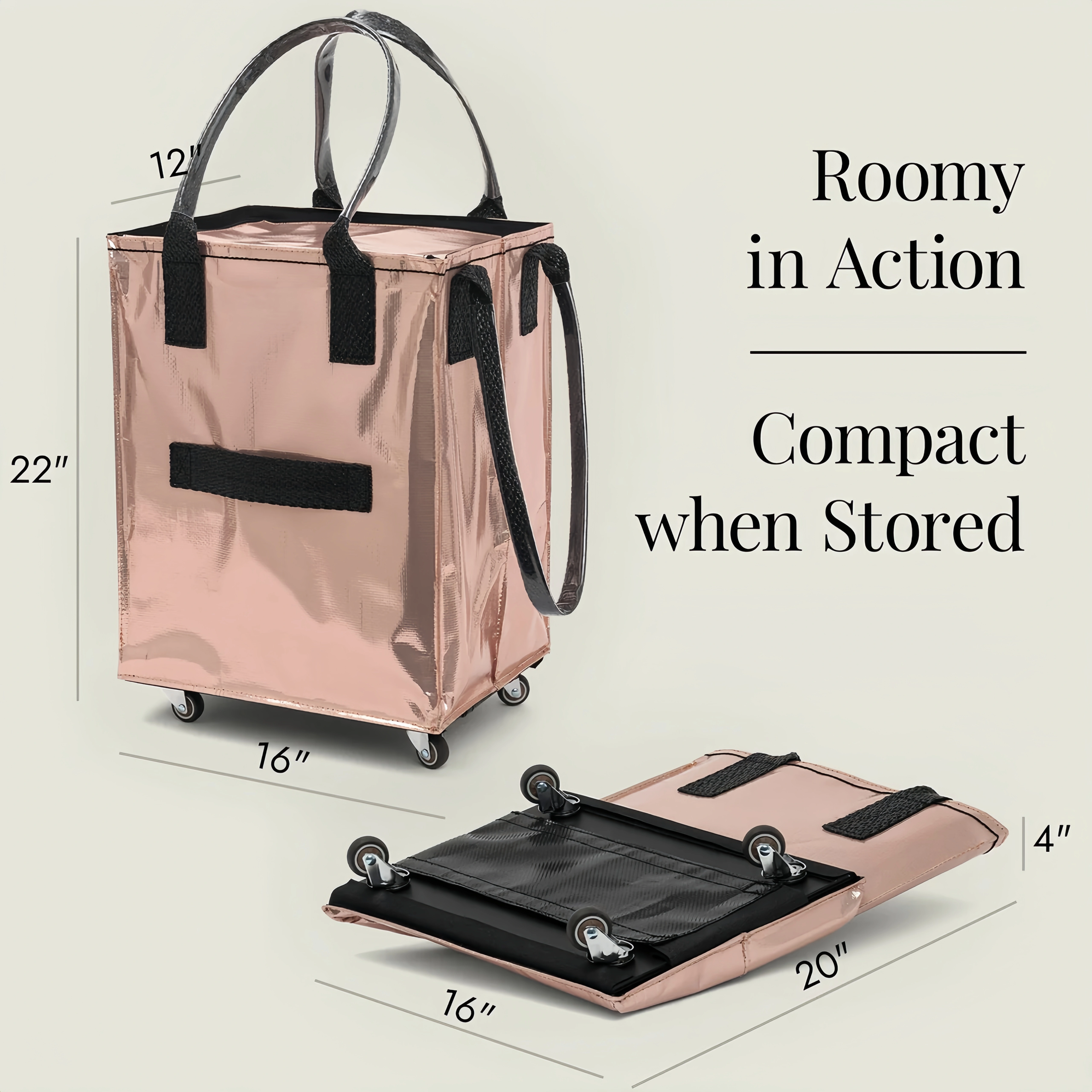 Rolling Tote Bag