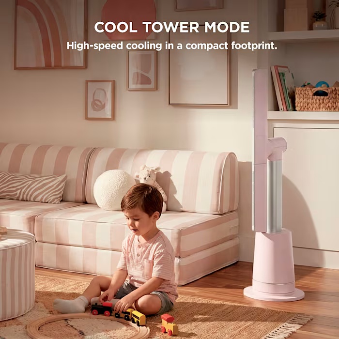 🔥Hurry！🔥Last day this price！🔥Leveling up my room aesthetic ✨ This bladeless fan is literally from the future