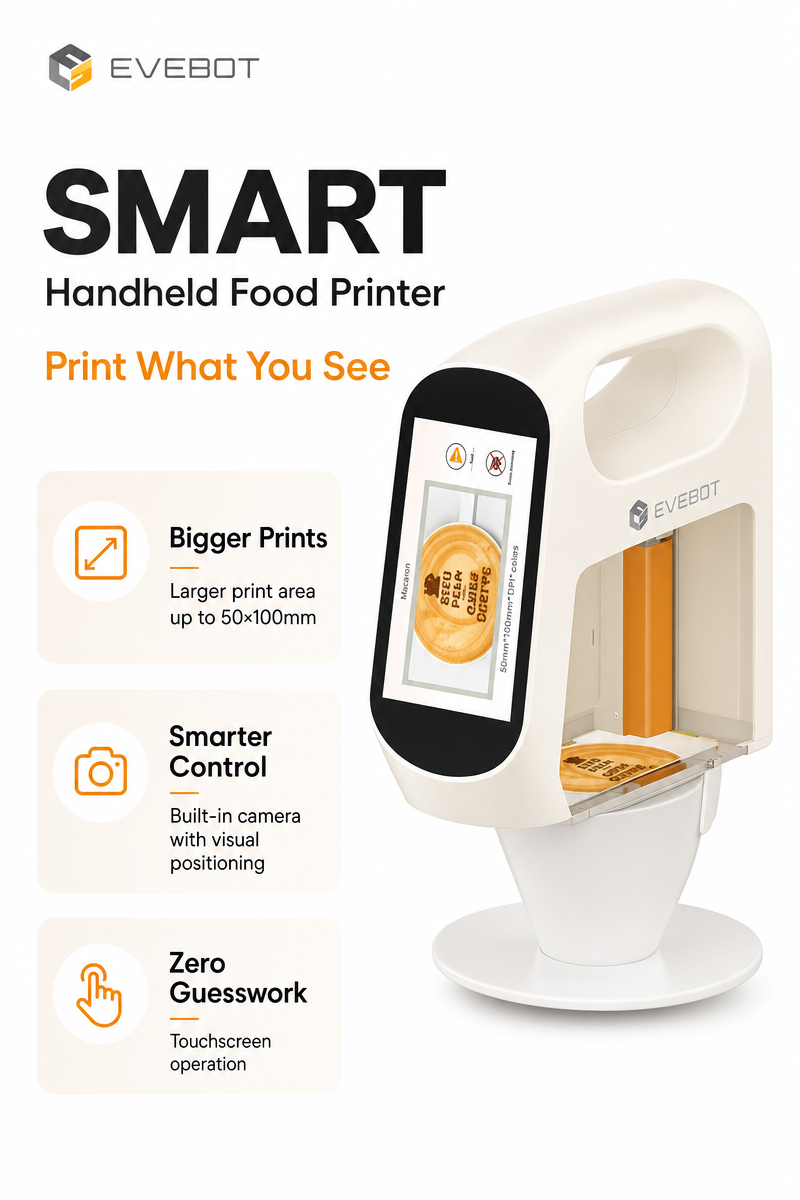 Smart Handheld Food Printer