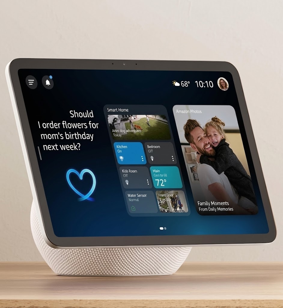 8.7-Inch HD Smart Tablet - Newest Edition with Vibrant Display & Spatial Audio