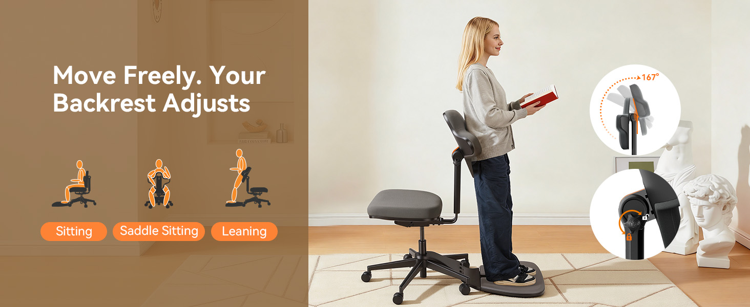 standing desk chair standing mate chair ergonomic leaning standing stool saddle height adjustable