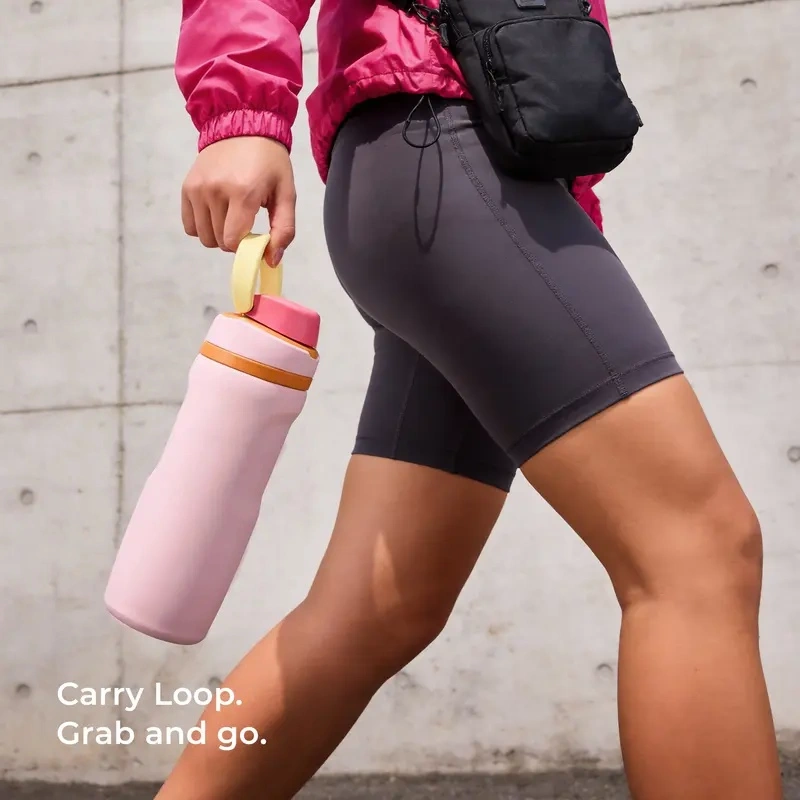 CaroteGo Insulated Water Cup 26oz/32oz Stainless Steel with Straw