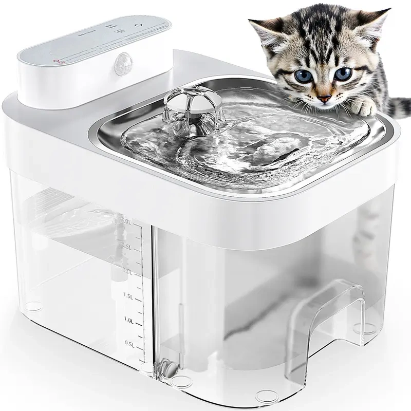 Smart Hydration for Happy Cats: Wi-Fi Controlled & Fully Wireless