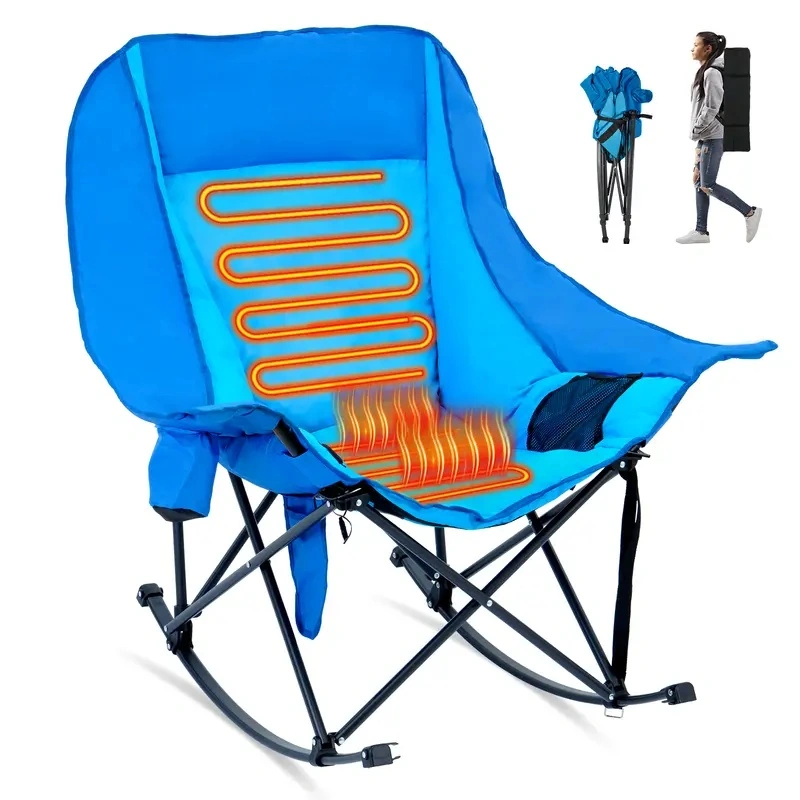 MOPHOTO XXL Oversized Rocking Camping Chair - 400 lbs Support