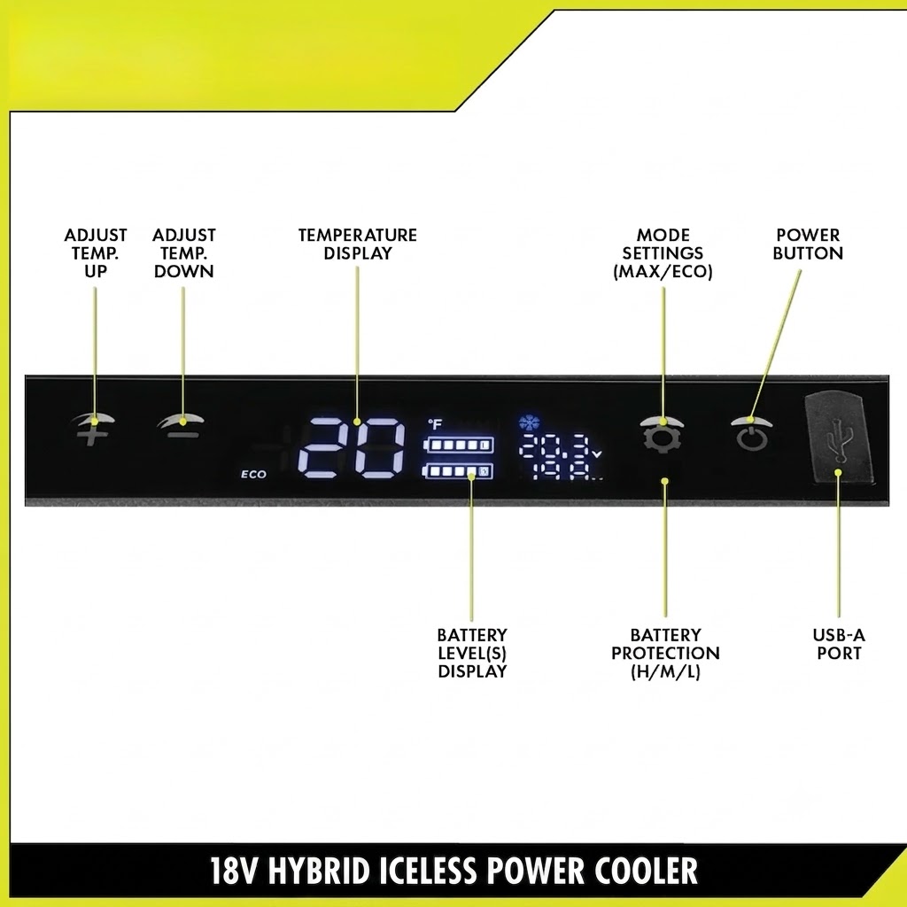 18V ONE+ 24Q HYBRID POWER COOLER