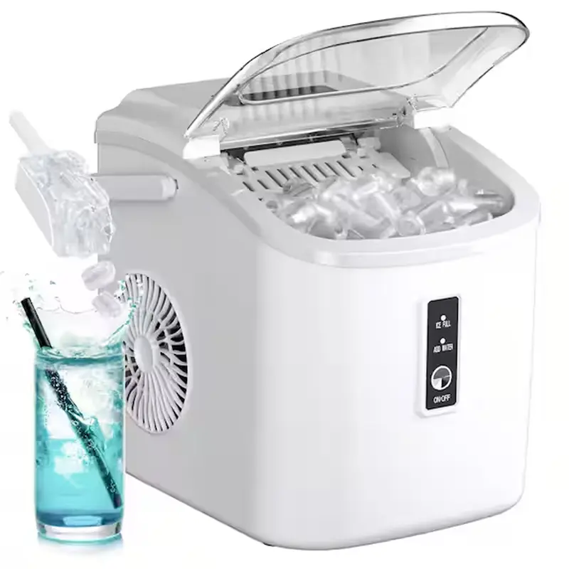 Euhomy Portable Ice Maker - 26lbs Daily, 6 Mins Ice