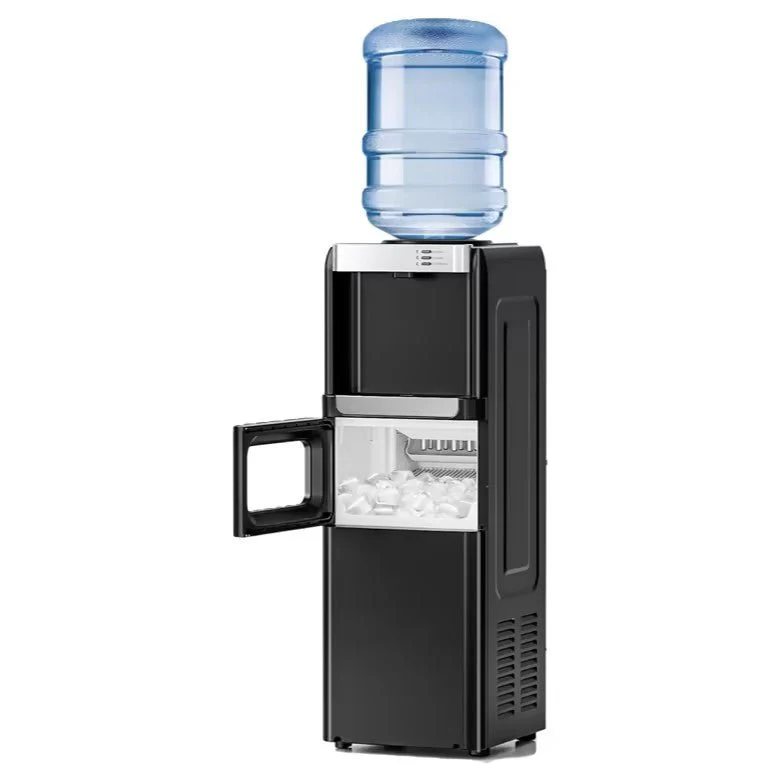  3-In-1 Water Dispenser with Built-In Ice Maker, Water Cooler Dispenser