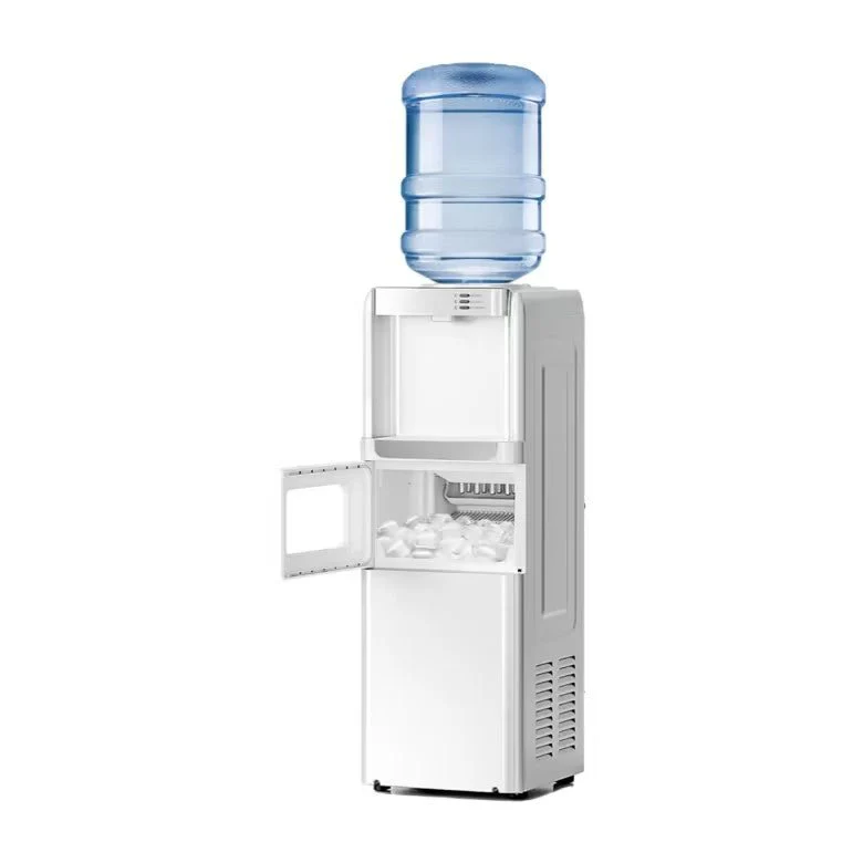  3-In-1 Water Dispenser with Built-In Ice Maker, Water Cooler Dispenser