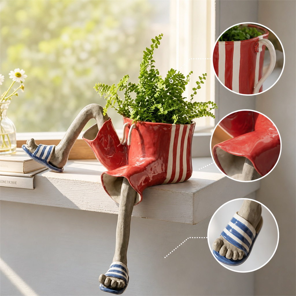 🔥 Last Day 50% OFF 🔥🎁🌸Creative furniture flower pot