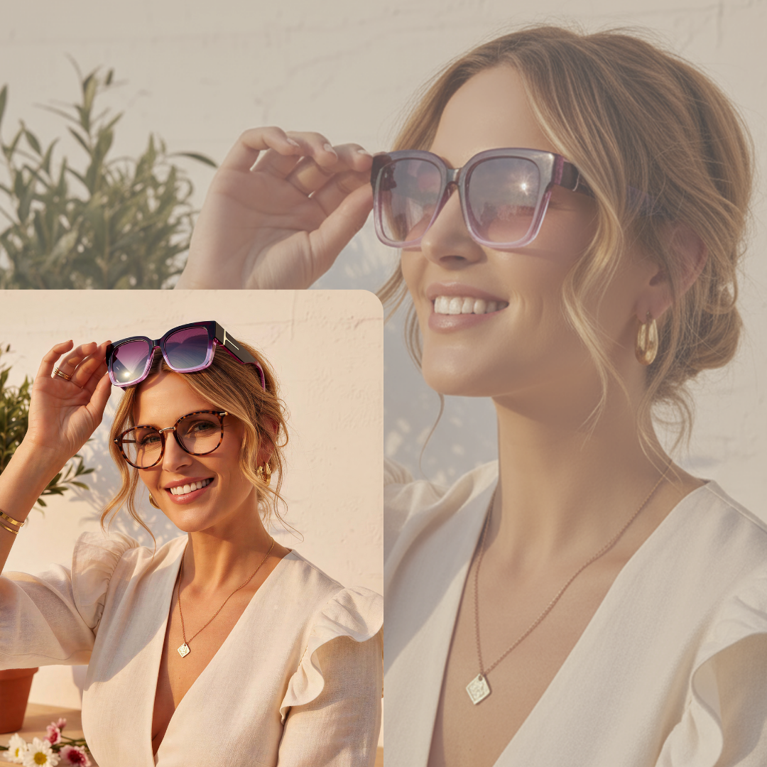 🕶️✨ Buy 1, Get 1 FREE! Women’s Oversized Square Sunglasses