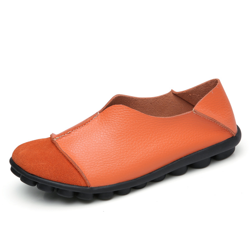 Chausson orange pour femmes