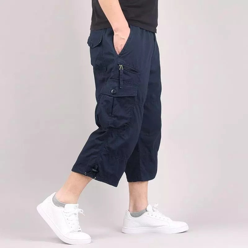 Herren Cargo 3/4 Hose | Freizeitmode mit Taschen 2
