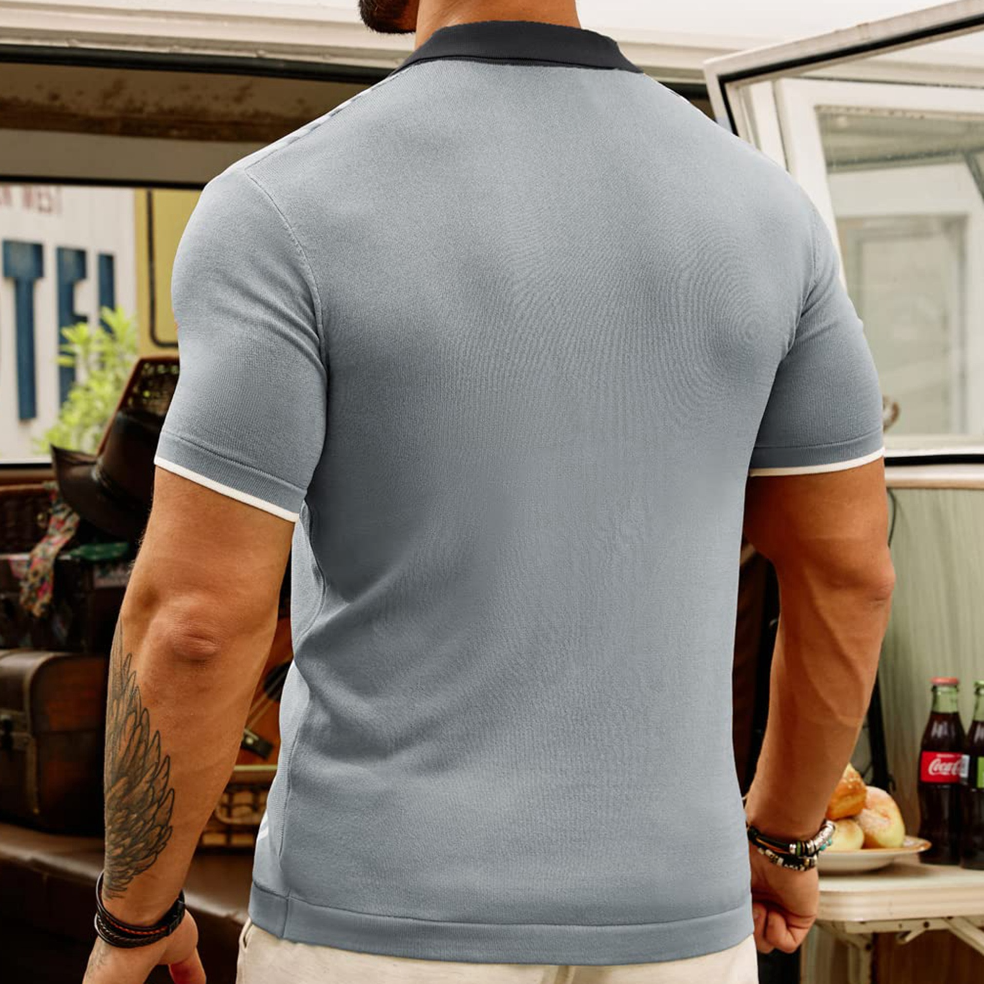 Polo Shirt Back
