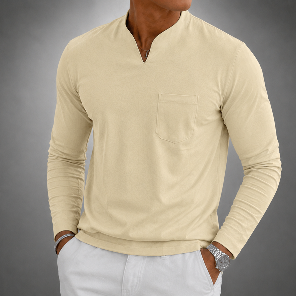 Lindenzeit | Premium Herren Langarmshirt