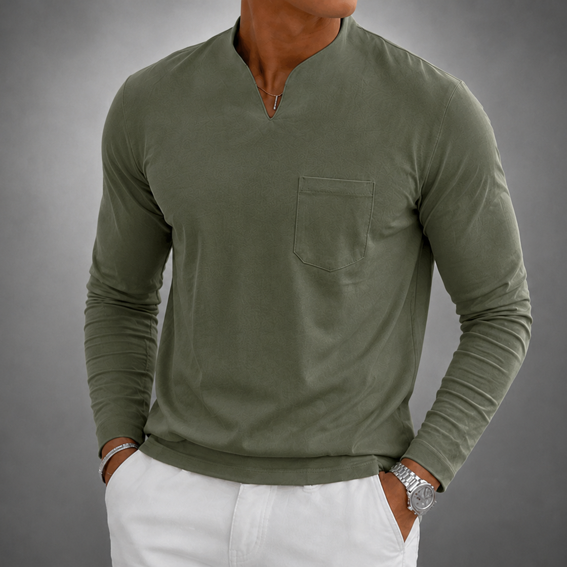 Lindenzeit | Premium Herren Langarmshirt