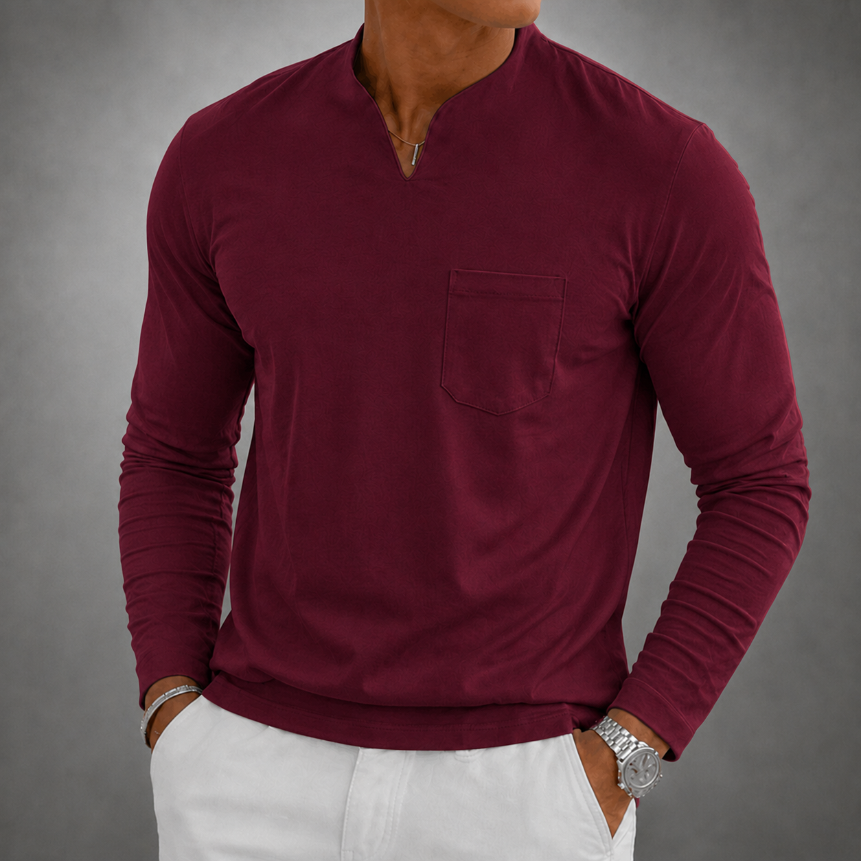 Lindenzeit | Premium Herren Langarmshirt