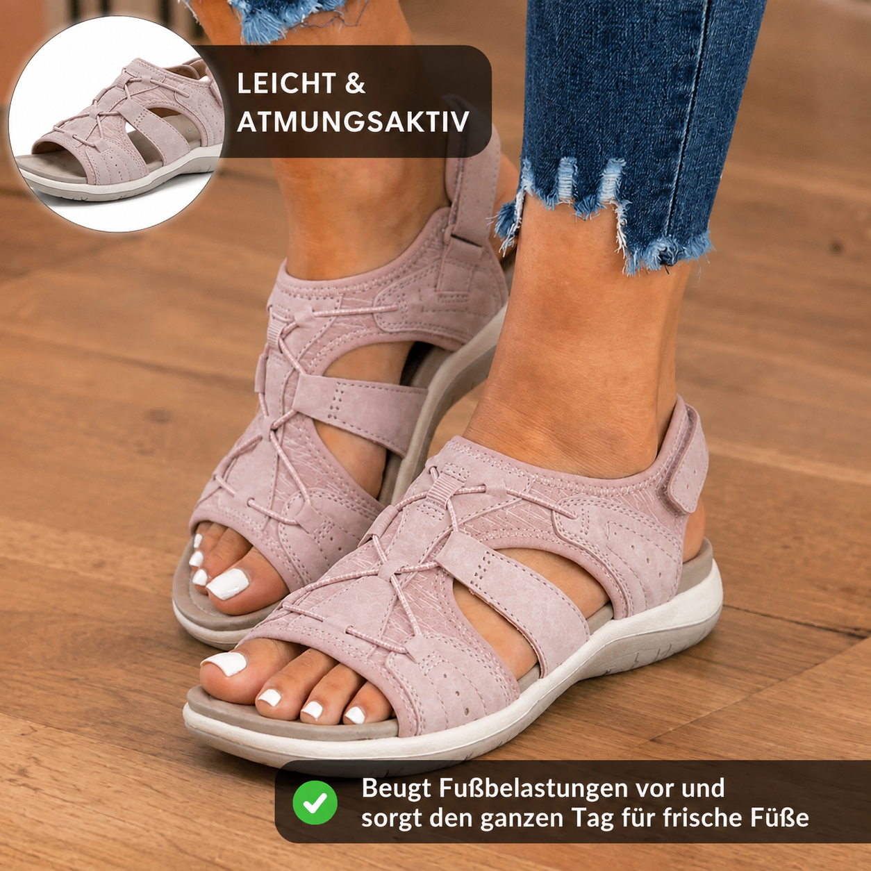 Sandales pour femmes légères et respirantes