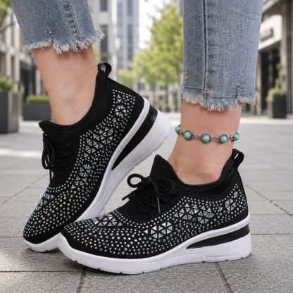 Lindenzeit™ - Komfortabler Orthopädischer Glitzer Sneaker für Damen