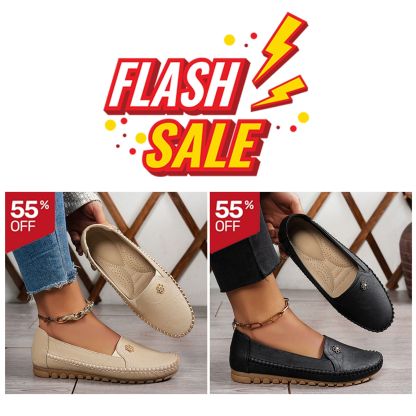Leichte Damen-Komfortschuhe aus Leder zum Gehen – atmungsaktiv & rutschfest