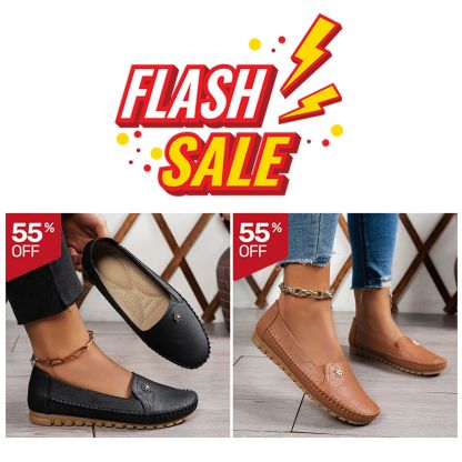 Leichte Damen-Komfortschuhe aus Leder zum Gehen – atmungsaktiv & rutschfest