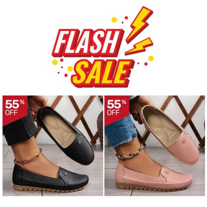 Leichte Damen-Komfortschuhe aus Leder zum Gehen – atmungsaktiv & rutschfest