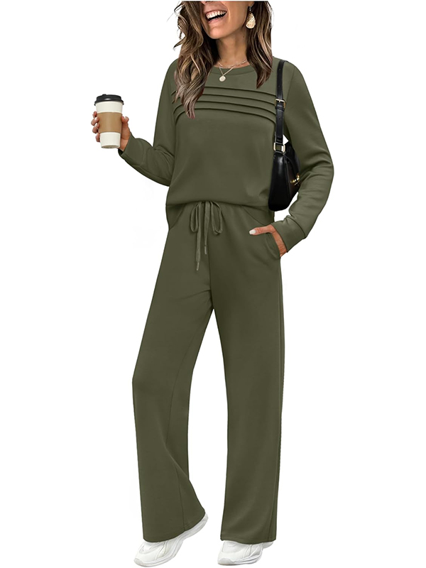 CLEARANCE SALE🔥 Women's 2 Piece Sets Sweatshirt Casual Travel Outfits