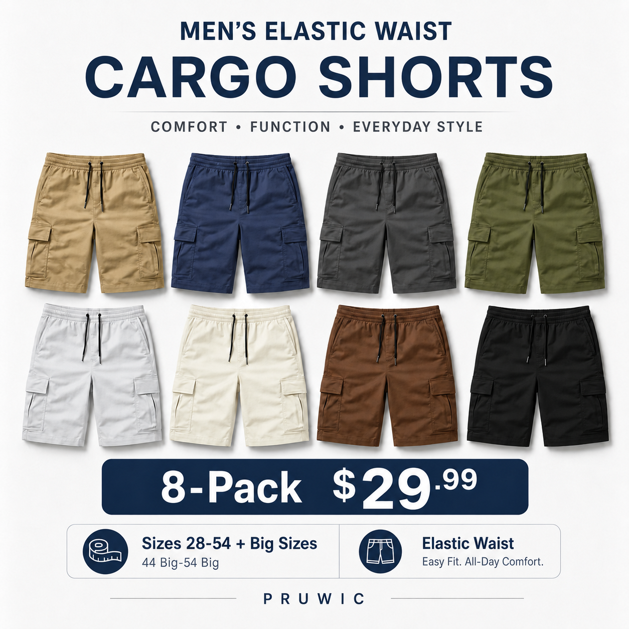 PRUWIC shorts and pants category